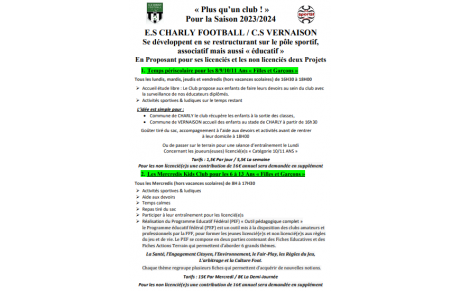 Périscolaire et Mercredis Kids Club