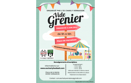 Vide greniers de l'ESCV